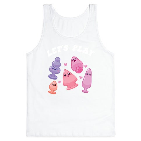 Let's Play (Kawaii Plugs) Tank Top